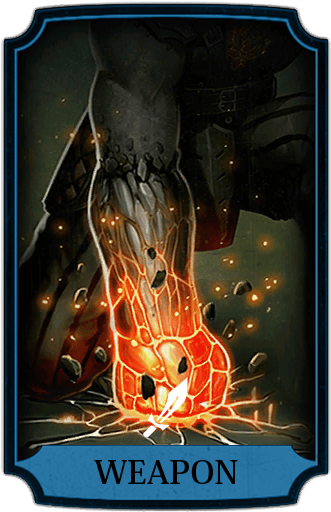 Weapon Stone Fists Fusion X