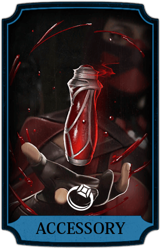 Accessory Vial of Infinite Blood Fusion X
