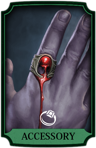 Accessory Blood Stone Ring