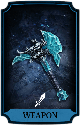 Weapon Frost Axe Fusion X