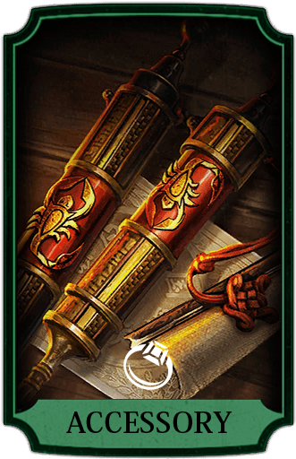 Accessory Secret Scrolls Fusion X