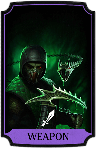Weapon Serpent Kusarigama Fusion X